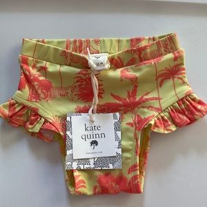 Kate Quinn Ruffle Leg Swimsuit - Jungle Party (Bottoms Only)